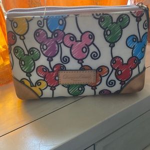 dooney & bourke Disney balloons cosmetic bag